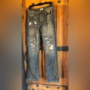 ANTIK Denim Black Gray Jeans great condition size 31 nice jeans!